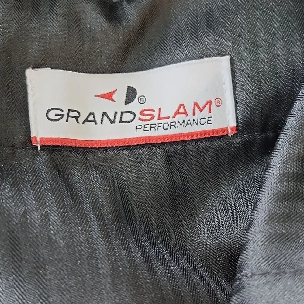 Grand Slam Performance Charcoal Gray Men's Shorts, Waist 36